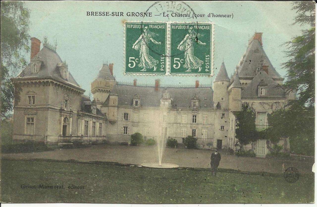 Chateau De Bresse Sur Grosne Bagian luar foto